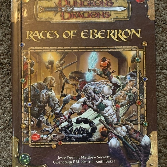 Dungeons & Dragons: Races of Eberron Hardcover Book - Picture 1 of 2